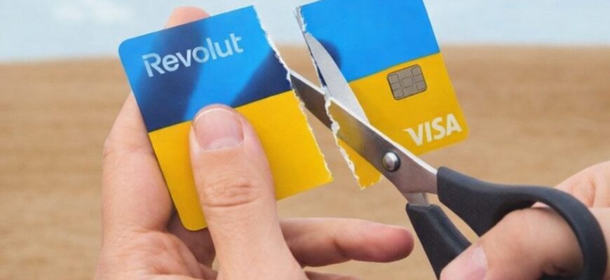 Revolut закрывает счета украинцев
