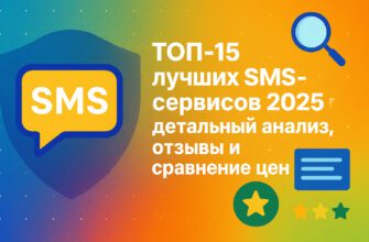 15 лучших SMS-сервисов для приёма сообщений на виртуальные номера 2025