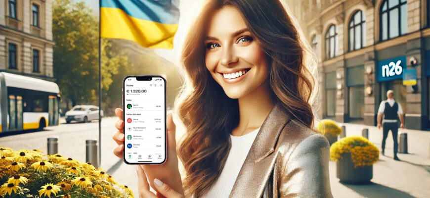 Как гражданину Украины открыть счет в банке N26
