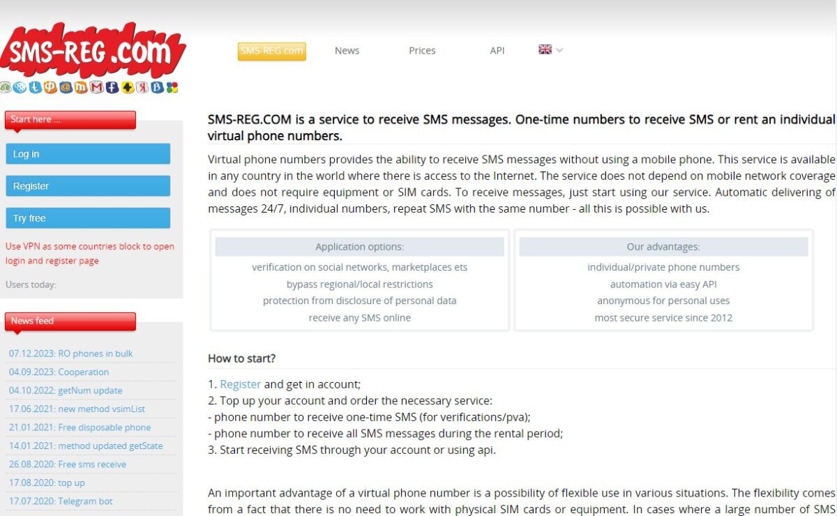 15 лучших SMS-сервисов для приёма сообщений на виртуальные номера 2025 SMS-REG (sms-reg.com)