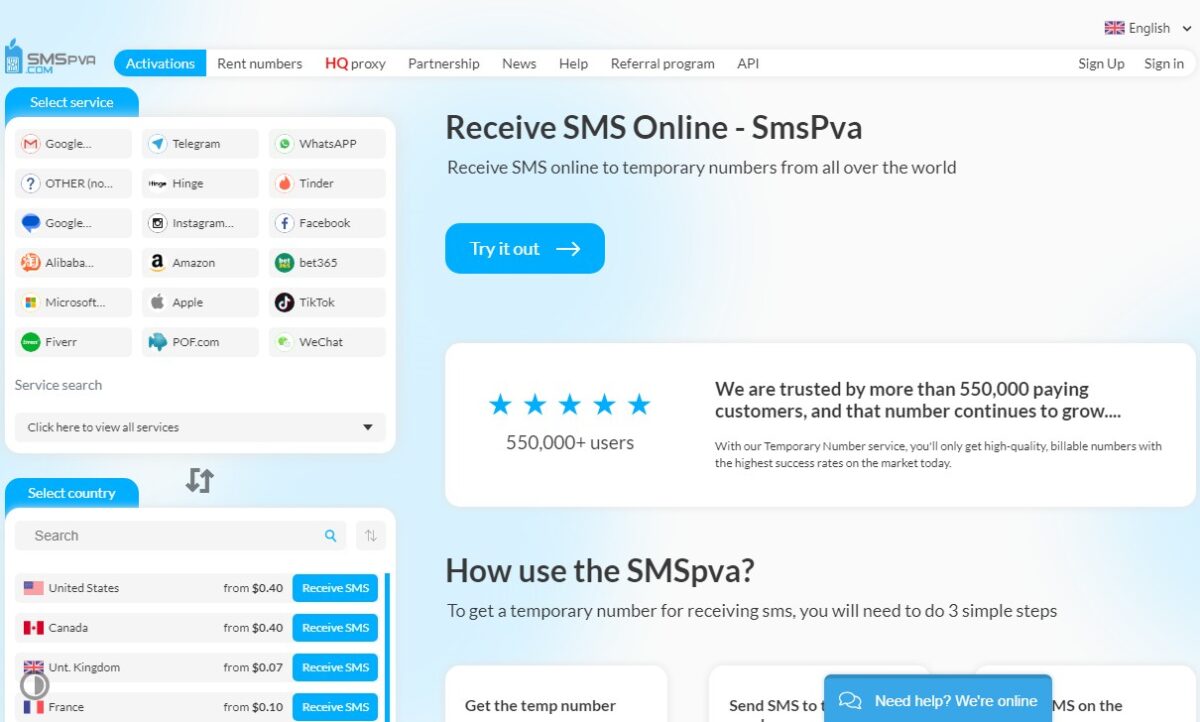 15 лучших SMS-сервисов для приёма сообщений на виртуальные номера 2025 SMSPVA (smspva.com)
