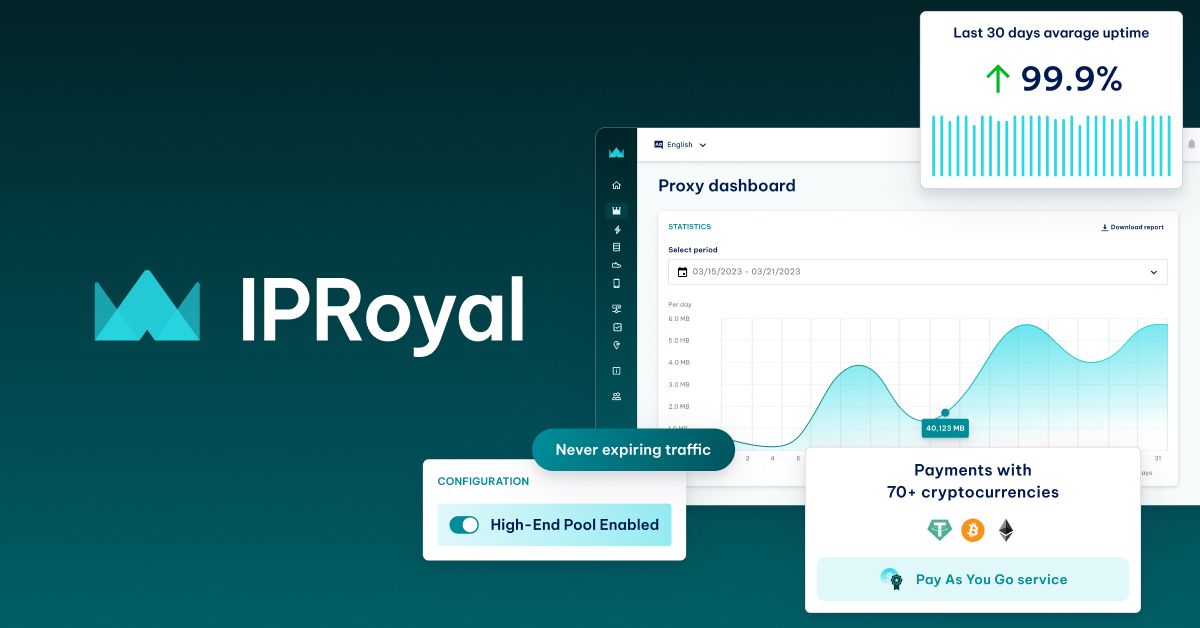 IPRoyal прокси сервис