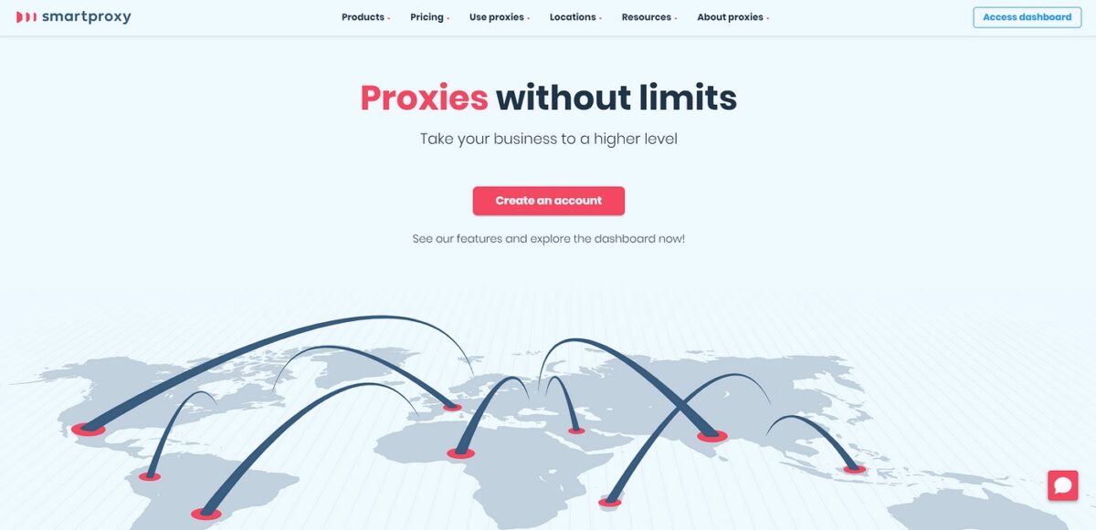 Прокси сервис Smartproxy