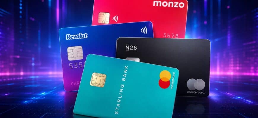 Revolut, Wise, N26, Monzo