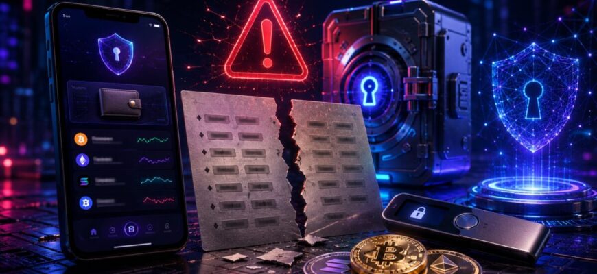 Потерял seed-фразу - можно ли восстановить кошелёк